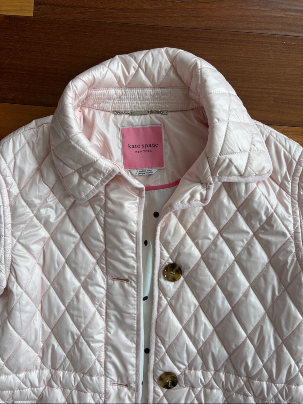 Kate Spade quilted jacket - Picture 3 of 11
